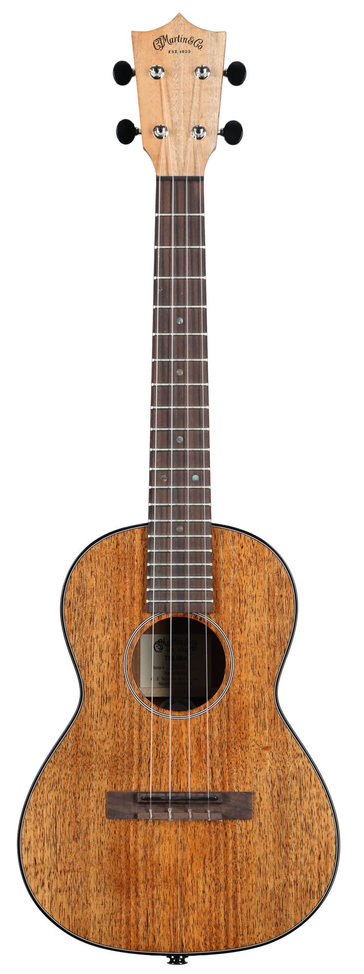 Martin TKE Koa Acoustic Electric Tenor Ukulele with Gigbag