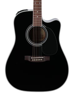 Takamine EF341SC 6-String Acoustic Electric Guitar with Case