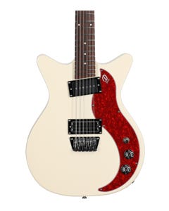 Danelectro 59X12 12-String Electric Guitar Cream with Red Pearl Pickguard