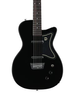 Danelectro 56 Baritone Electric Guitar Black View 2
