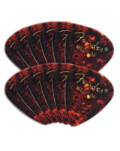 Fender 351 Classic-Premium Celluloid Guitar Picks