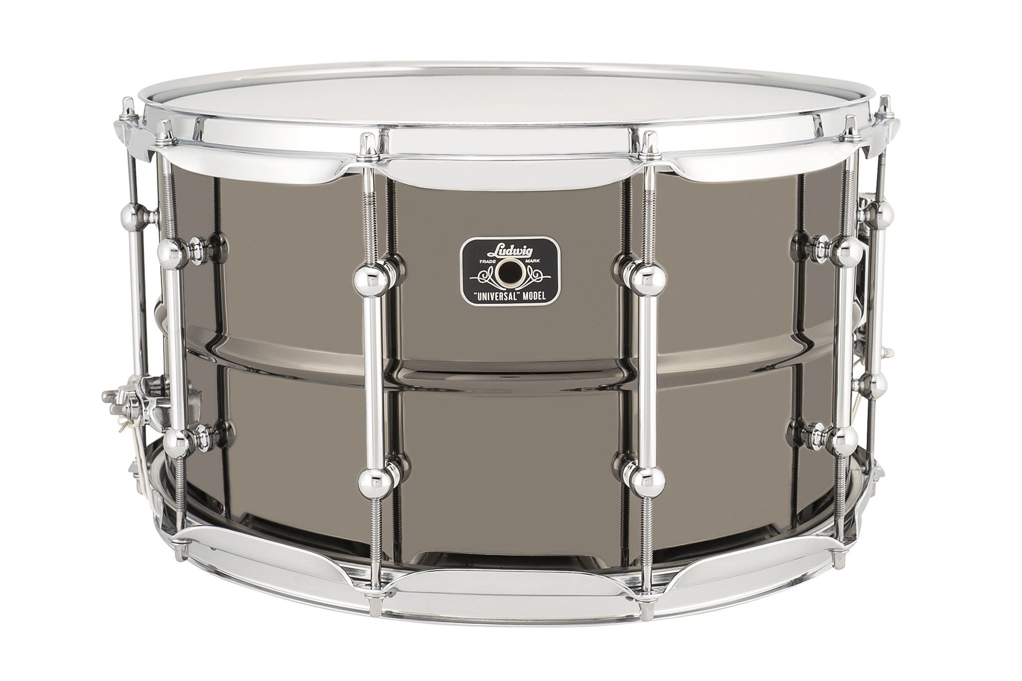 Ludwig Universal Black Chrome/Brass Snare Drum