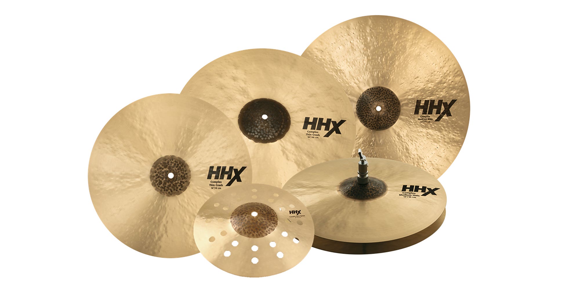 Sabian HHX Complex Praise and Worship 15005XCN-PW Cymbal Set