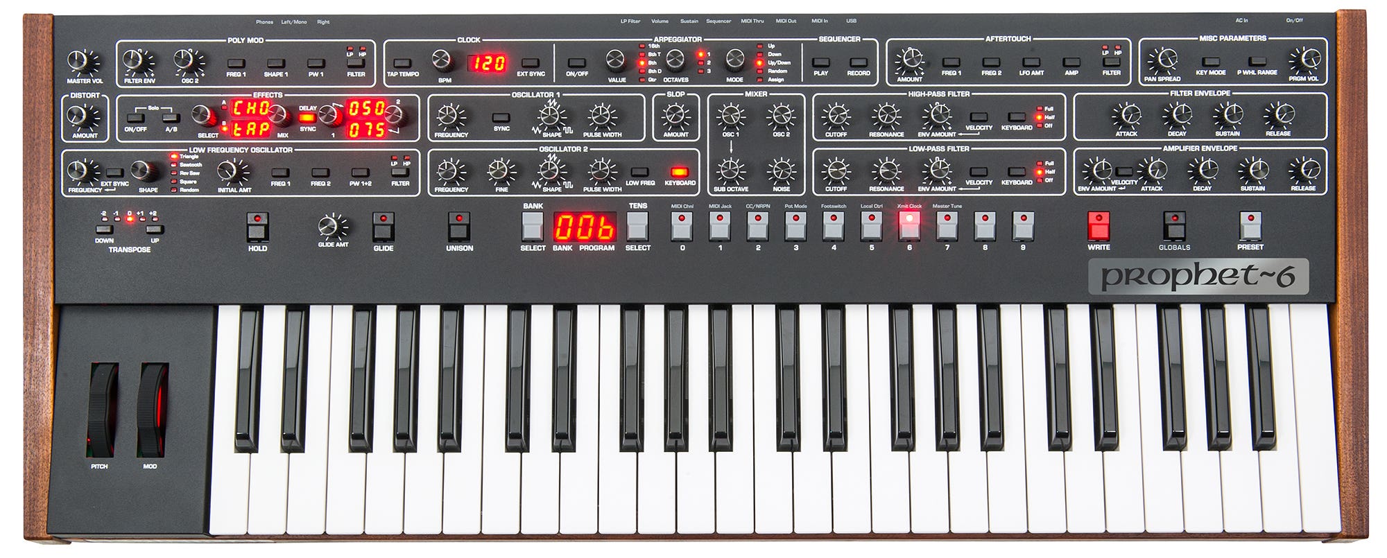 Sequential Prophet 6 49-Key Analog Synthesizer