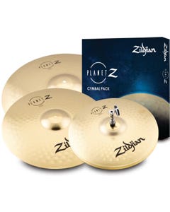 Zildjian Planet Z 4-Pack Cymbal Set 14 Hi Hats 16 Crash 20 Ride