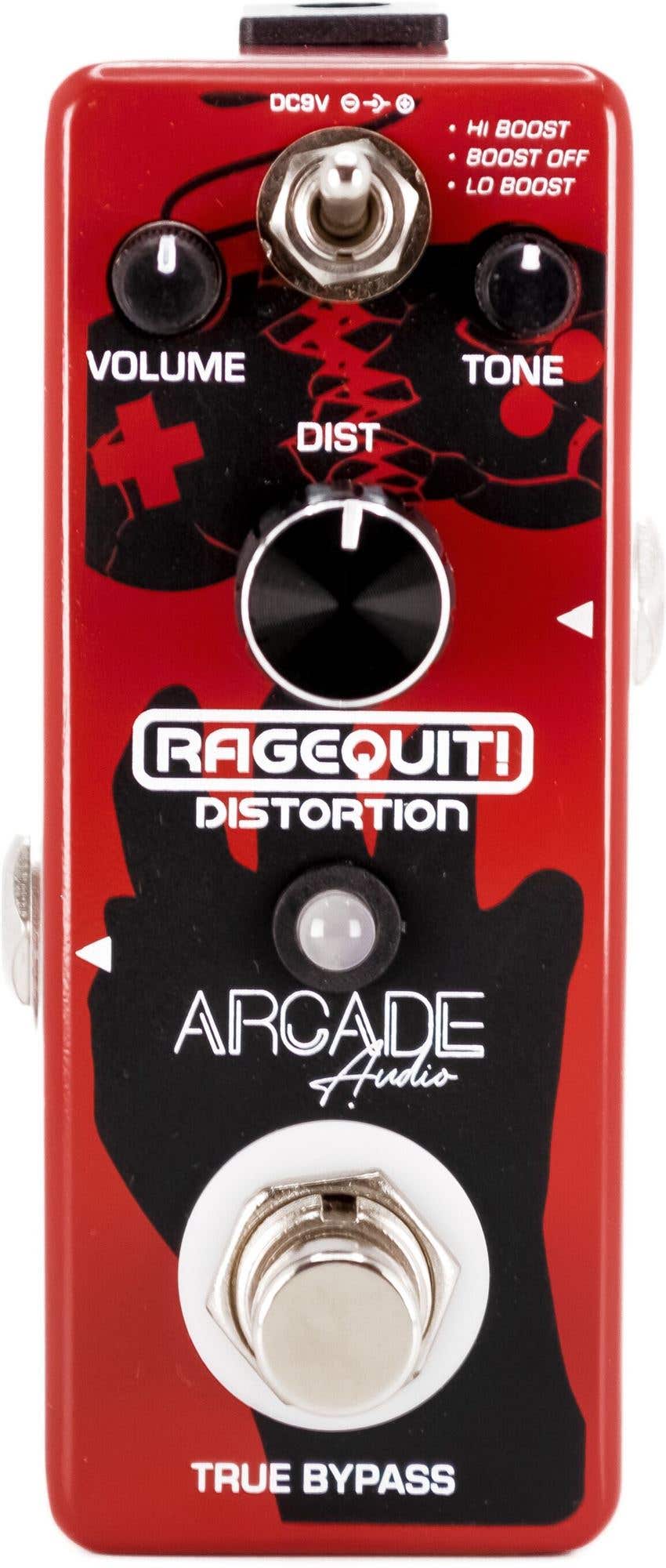 Arcade Audio RageQuit Distortion Pedal