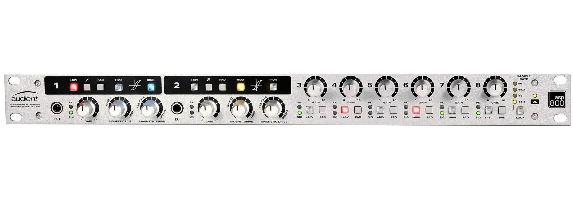Audient ASP800 8 Channel Microphone Preamp