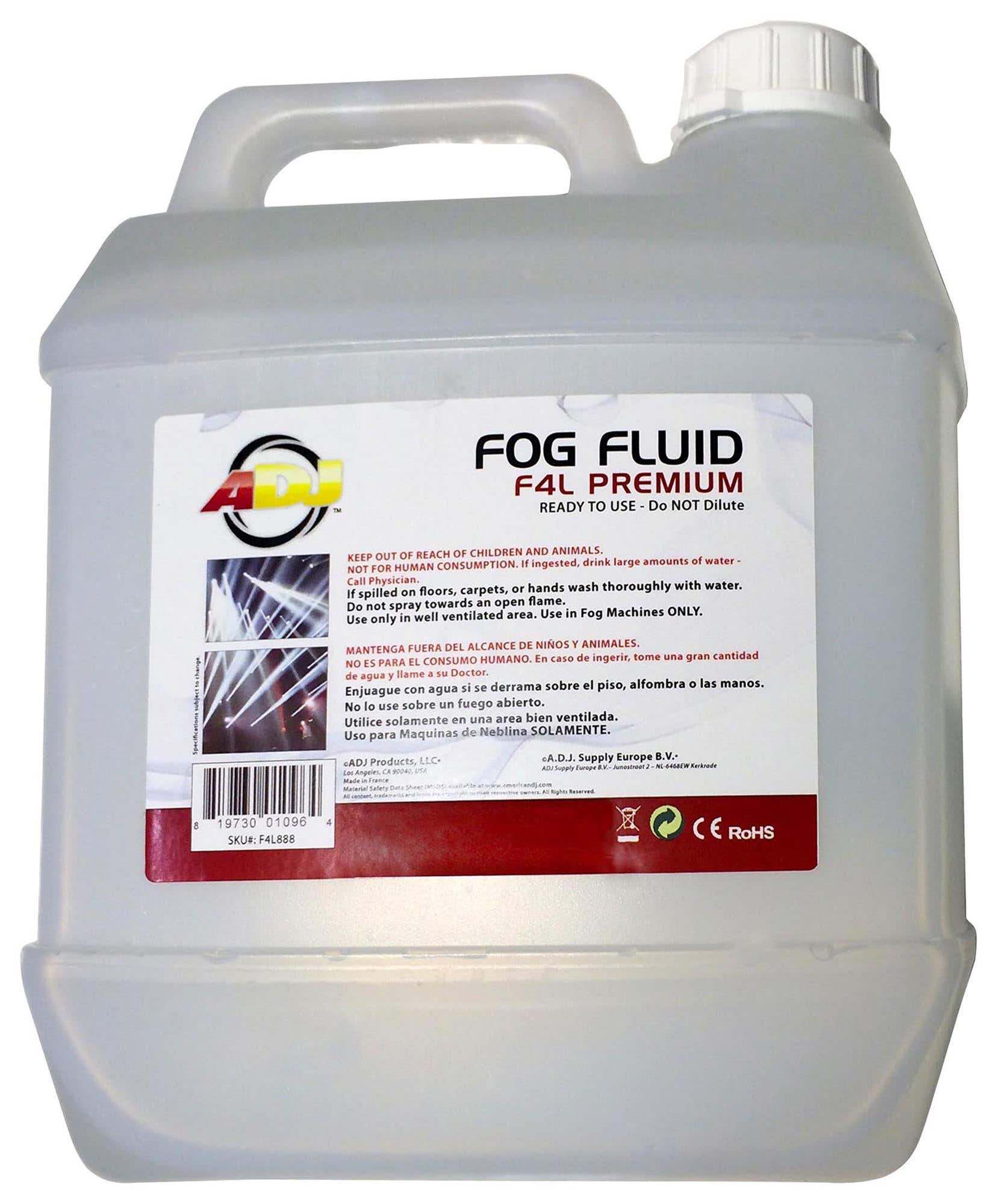 American DJ F4L Premium Fog Juice