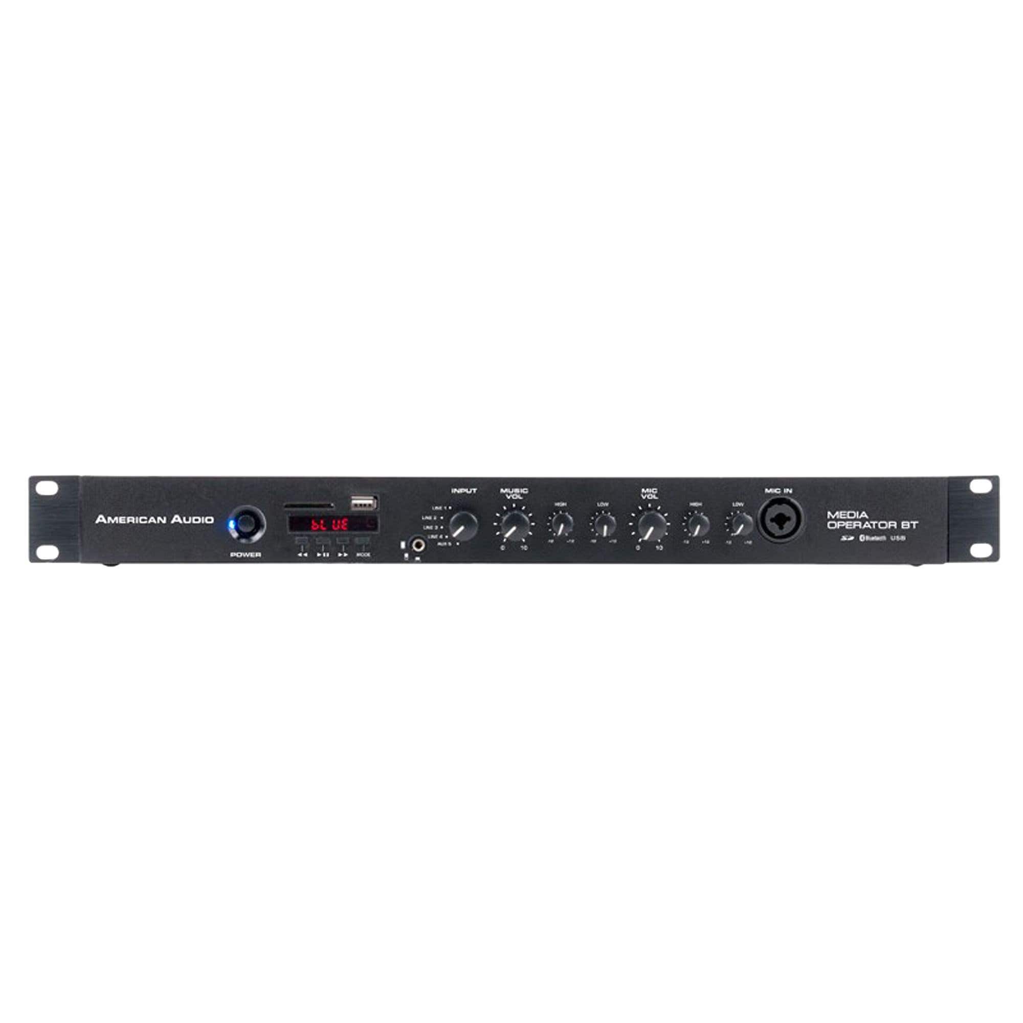 American Audio Media Operator BT Rack Mount Media Player