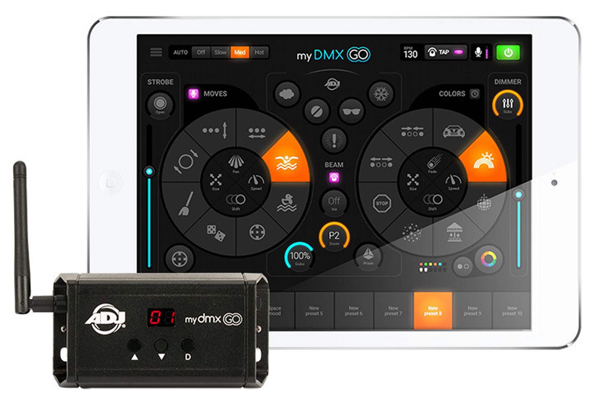 ADJ MYDMX GO Lighting Control System