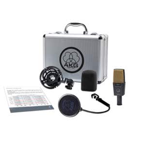 AKG C414XLII Reference Multi Pattern Large Diaphragm Condenser Mic