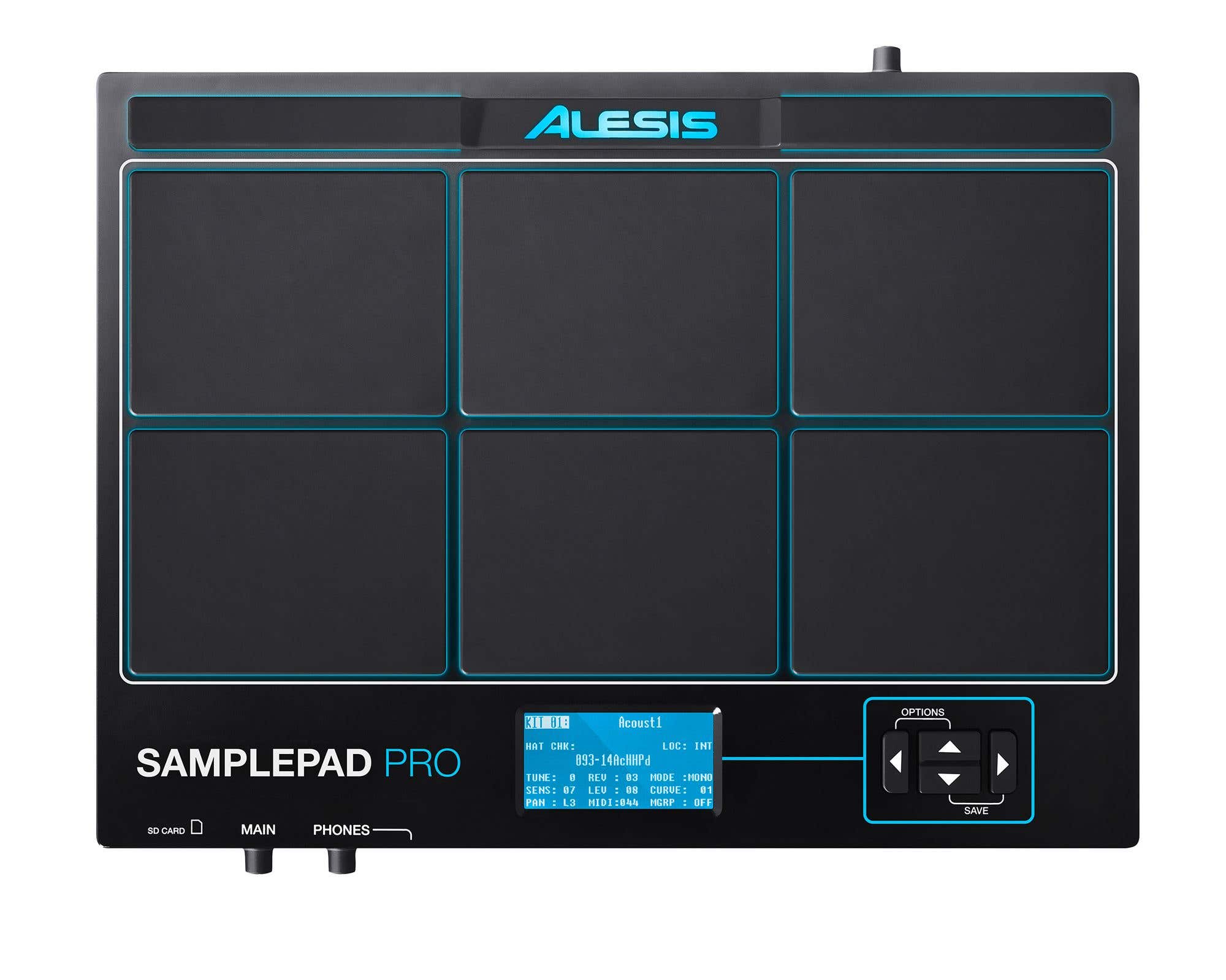 Alesis SamplePad Pro Eight Pad Sample Playback Percussion Instrument