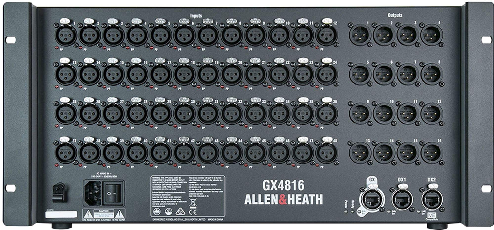 Allen & Heath AH-GX4816 48x16 Stagebox
