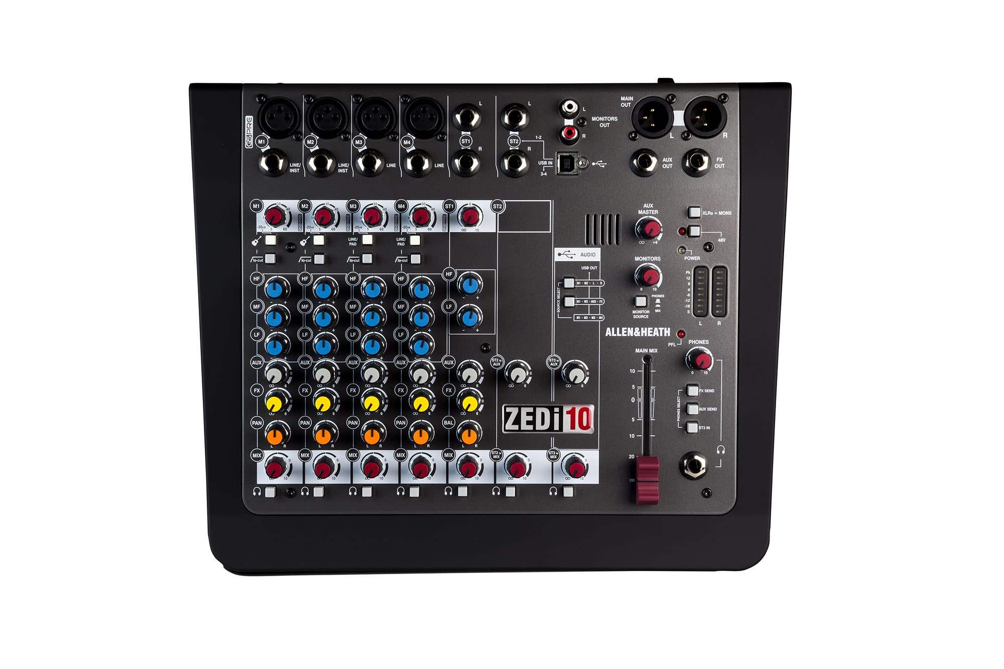 Allen And Heath Zed-i10 Compact 6-Channel USB Mixer With DI