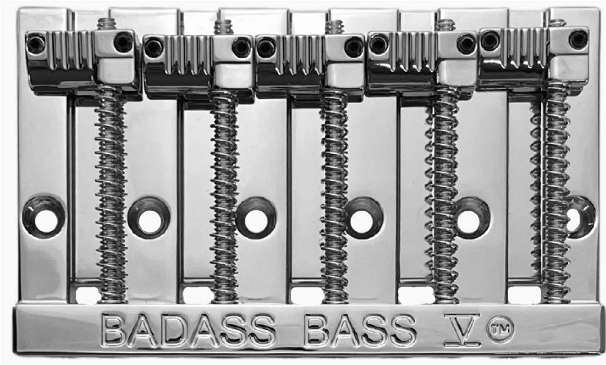Leo Quan BB-3345-010 Badass V 5-String Bass Bridge Chrome