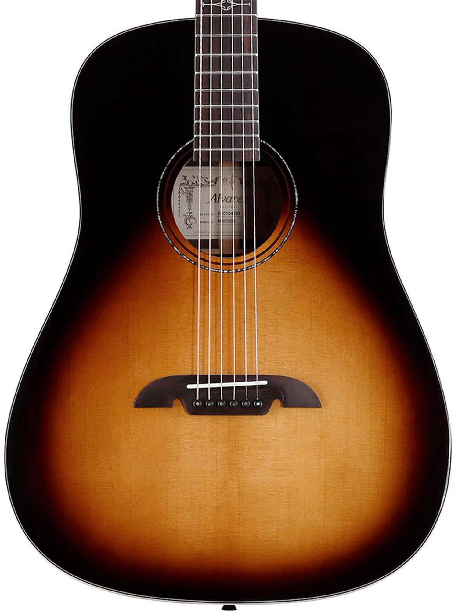 Alvarez MDR70 Masterworks 12-Fret Dreadnought Guitar with Gig Bag
