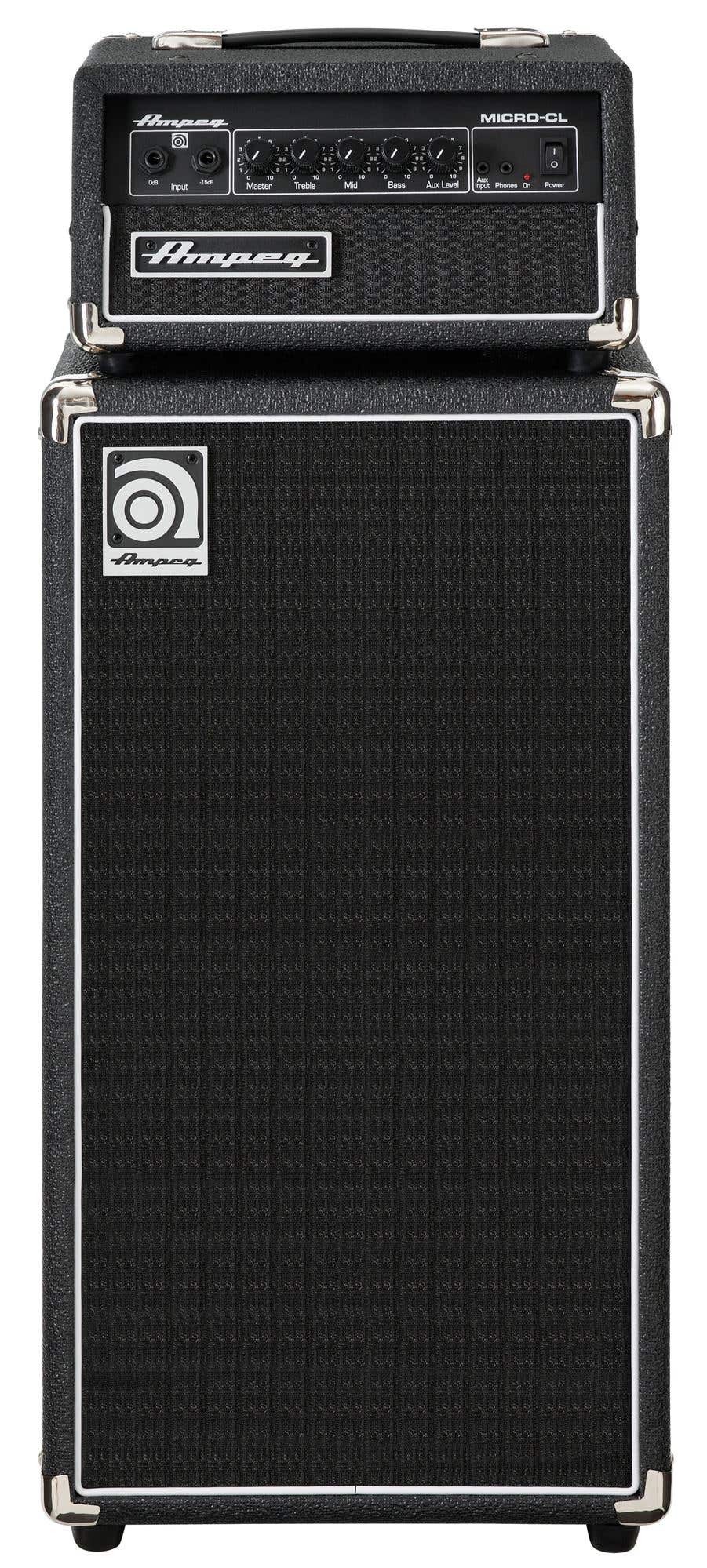 Ampeg MicroCL SVT Classic Bass Amplifier Stack