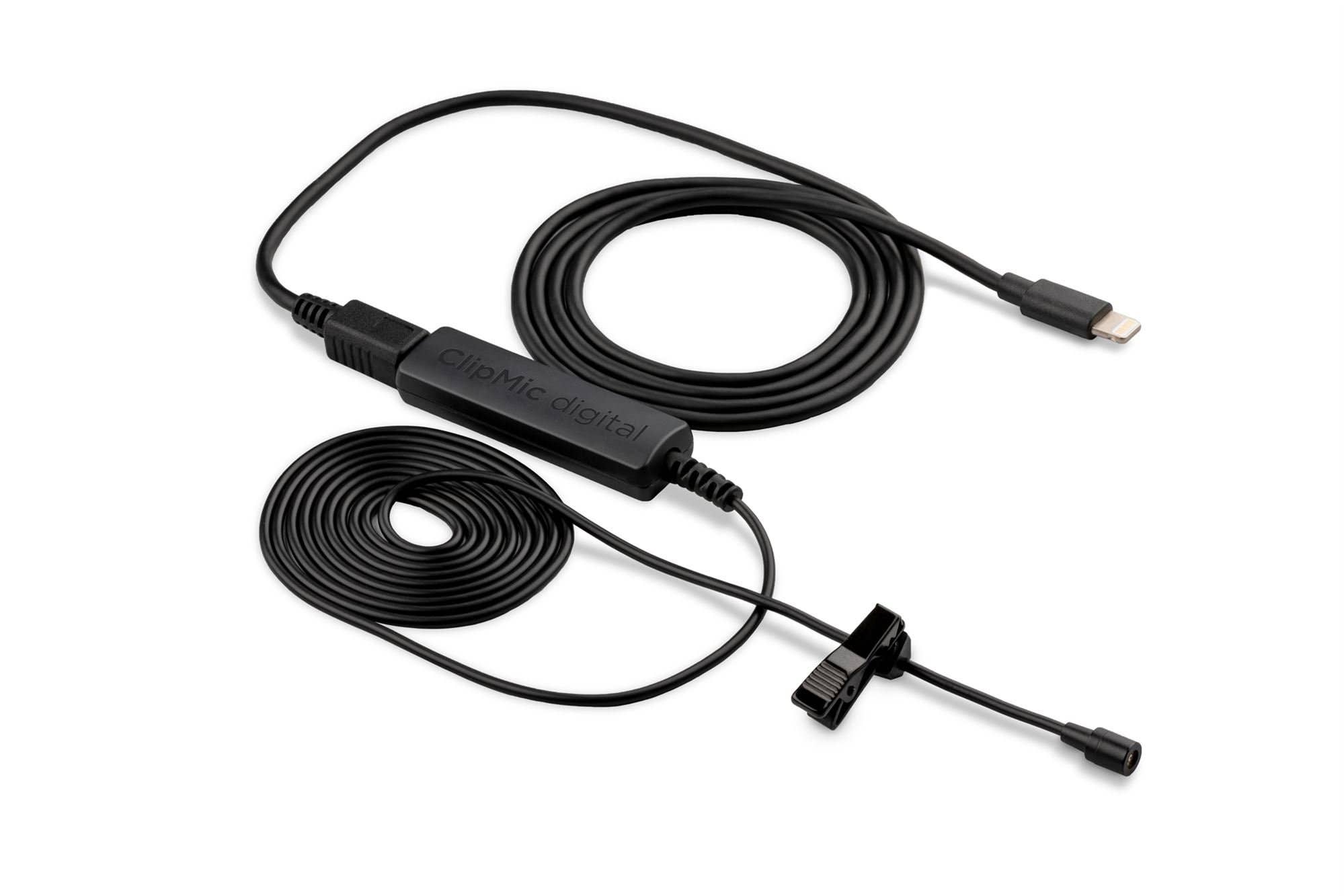 Apogee ClipMic Digital 2 Lavalier Microphone for MacOS iOS and Windows