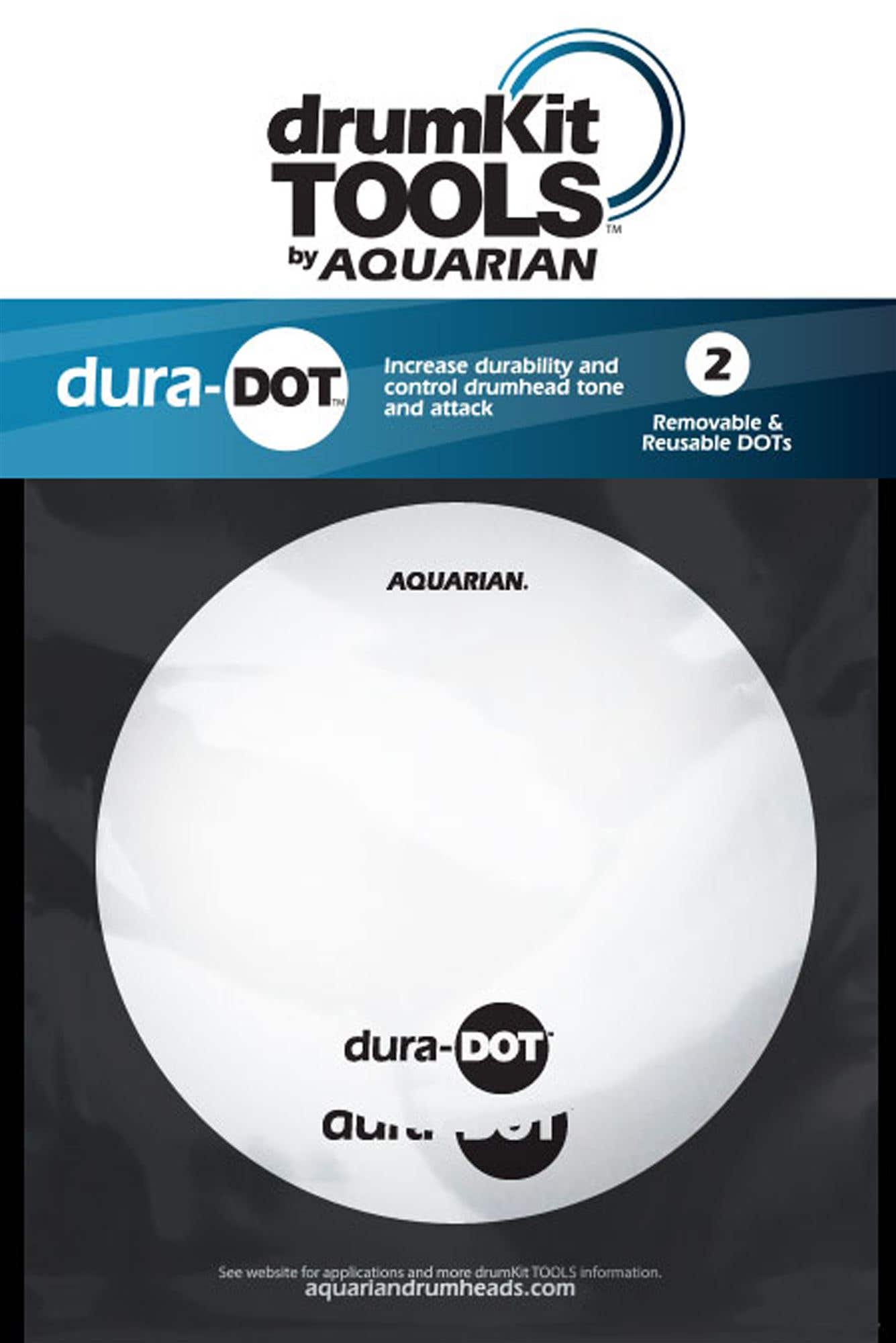 Aquarian DuraDot Reusable Drum Head Tone Modifier