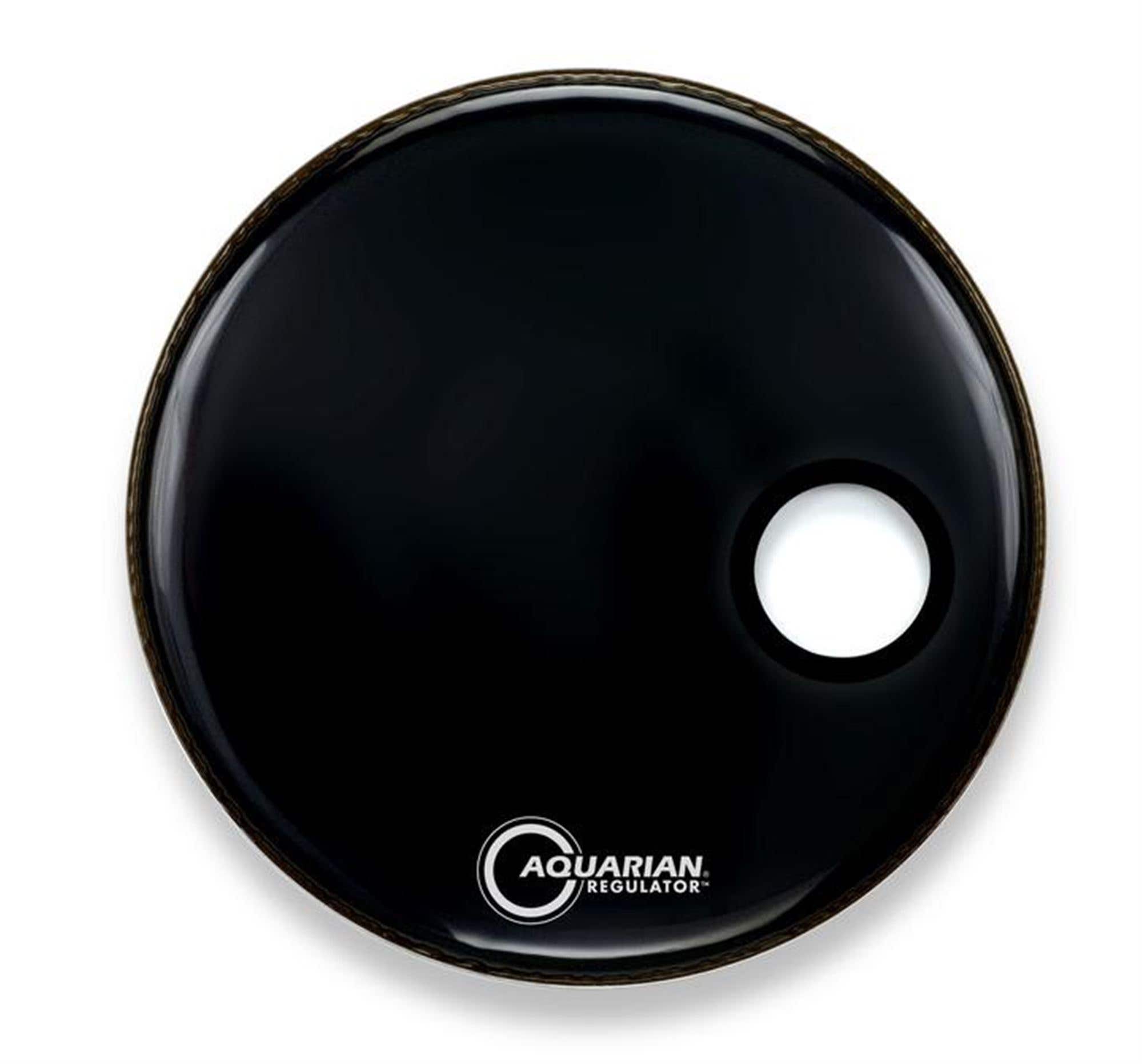 Aquarian Regulator 24" Ported Bass Head Black