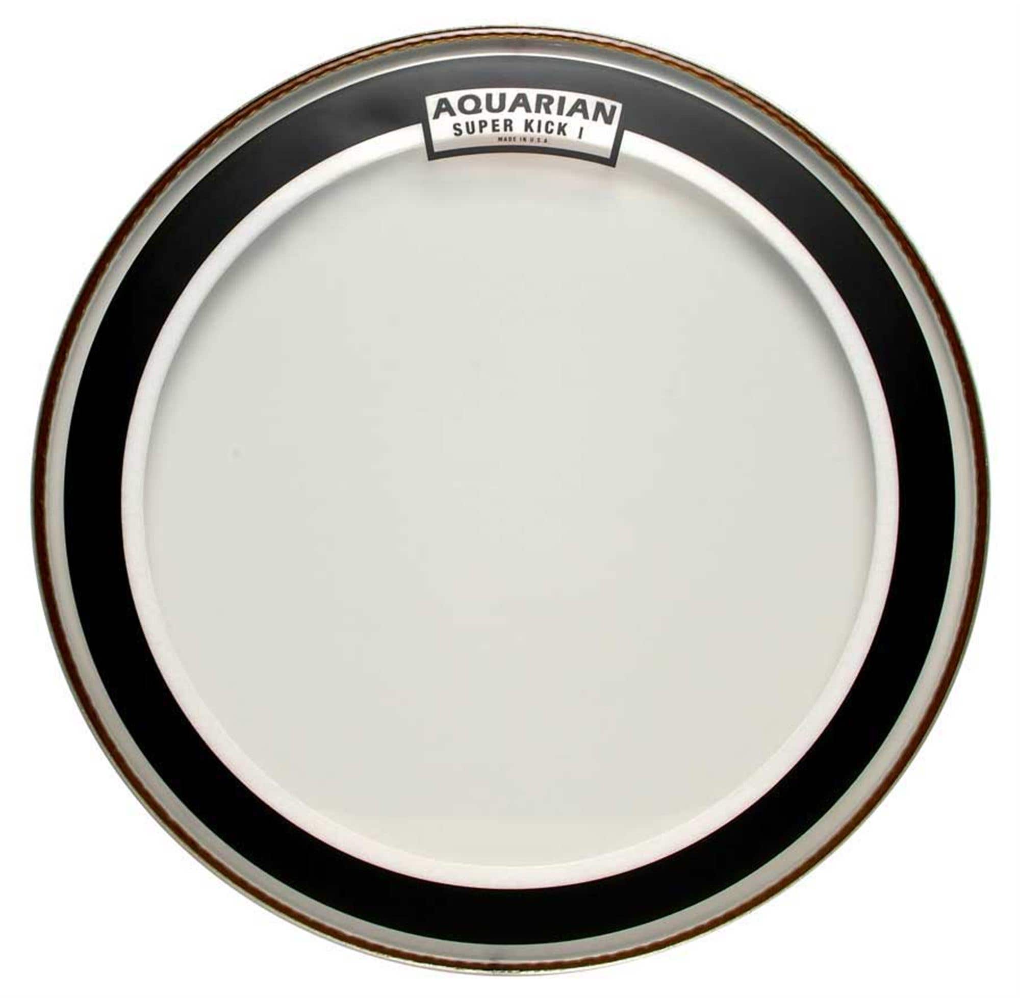 Aquarian Super Kick 1 Clear Bass Drum Head 22 Inch
