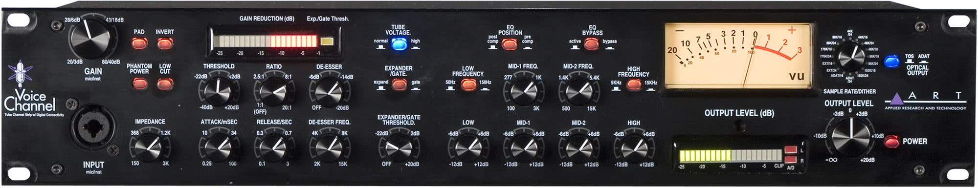 ART VoiceChannel Tube Channel Strip With Digital Outs