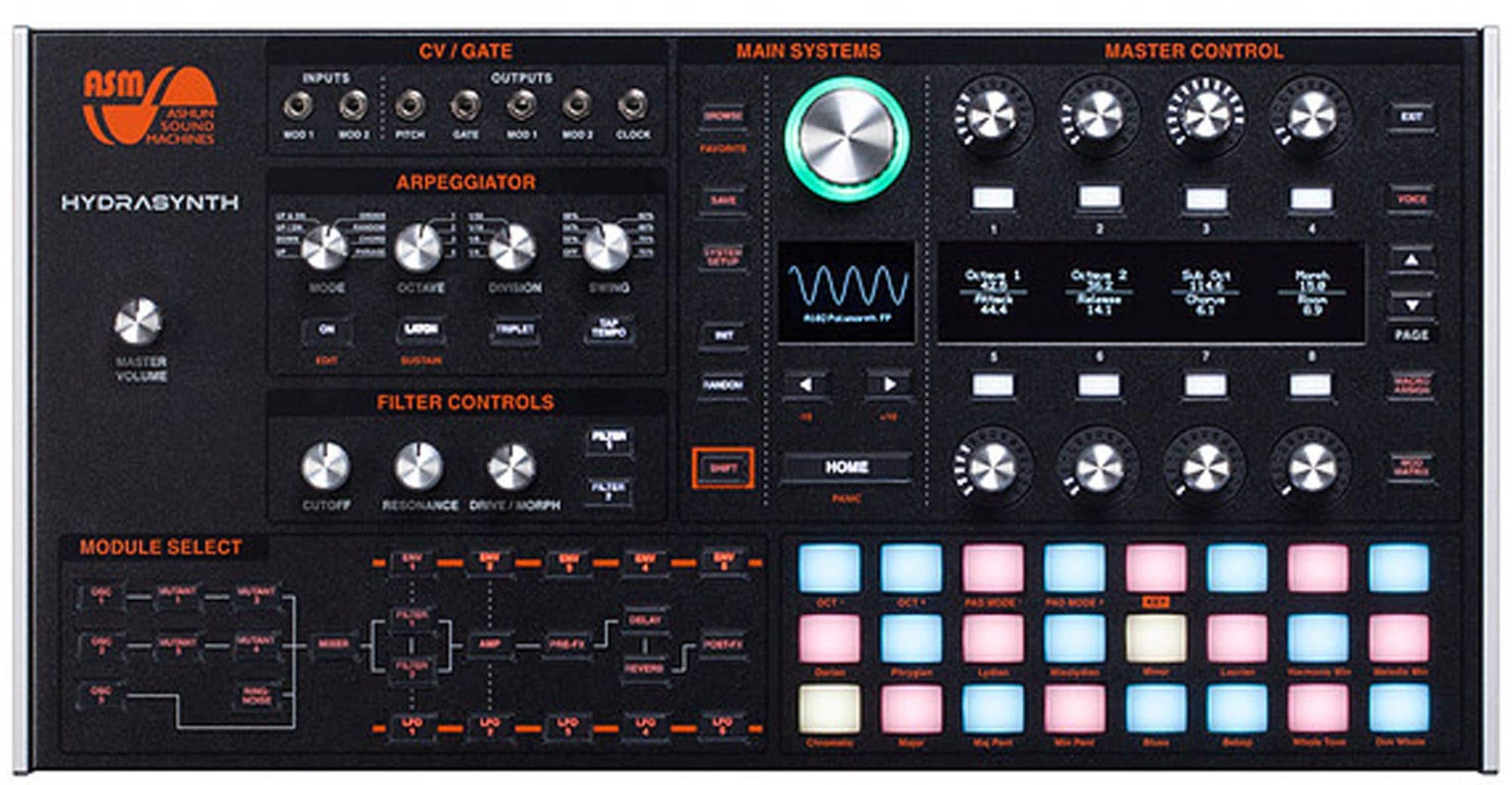 Ashun Sound Machines Hydrasynth Desktop Synthesizer
