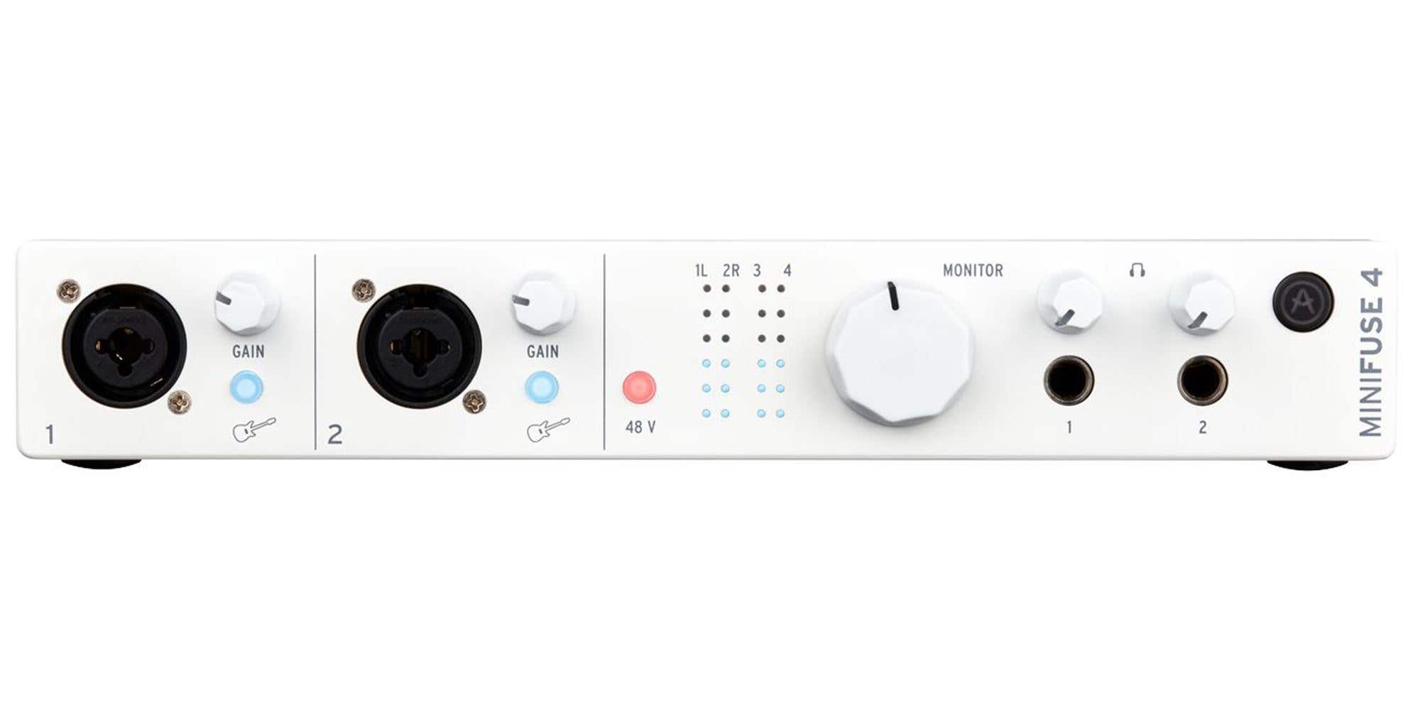 Arturia MiniFuse 4 USB Audio interface in White