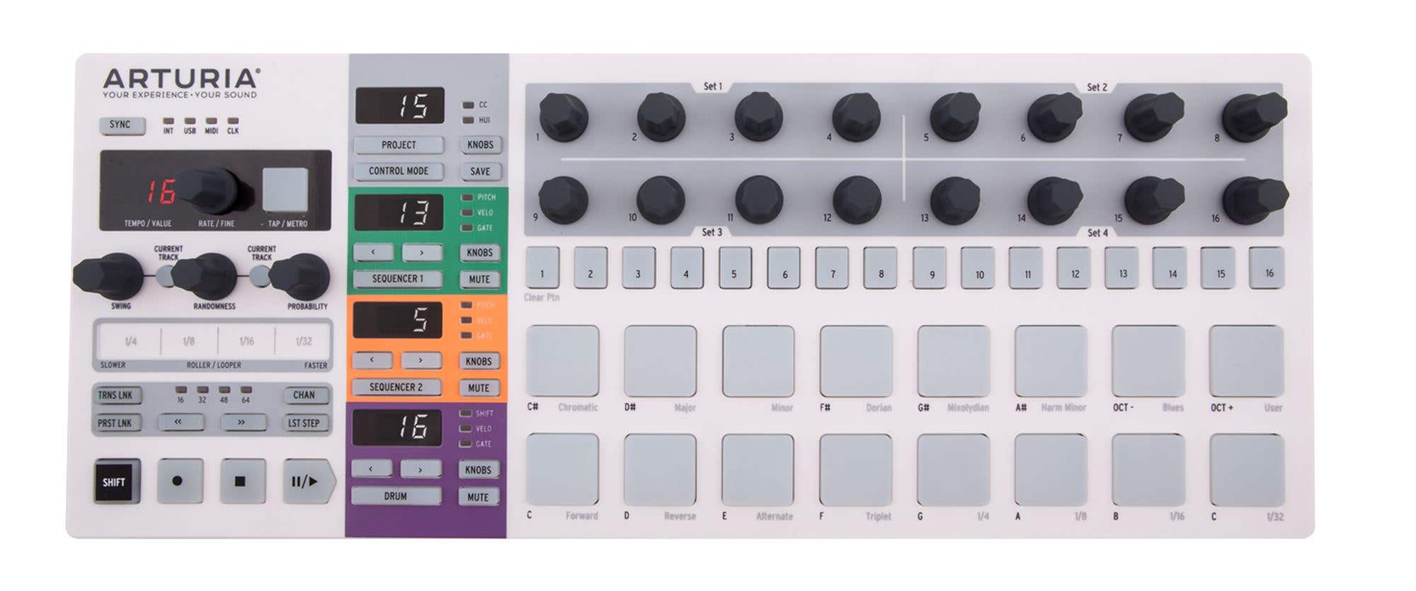 Arturia BeatStep Pro USB/MIDI/CV Controller Sequencer