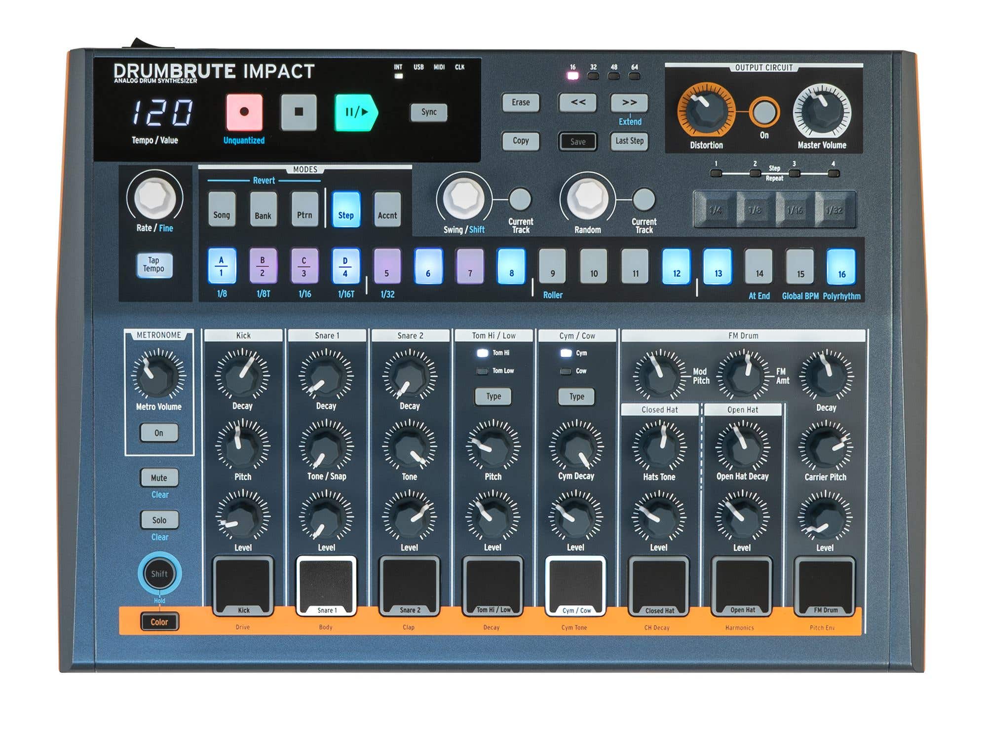Arturia DrumBrute IMPACT Drum Machine