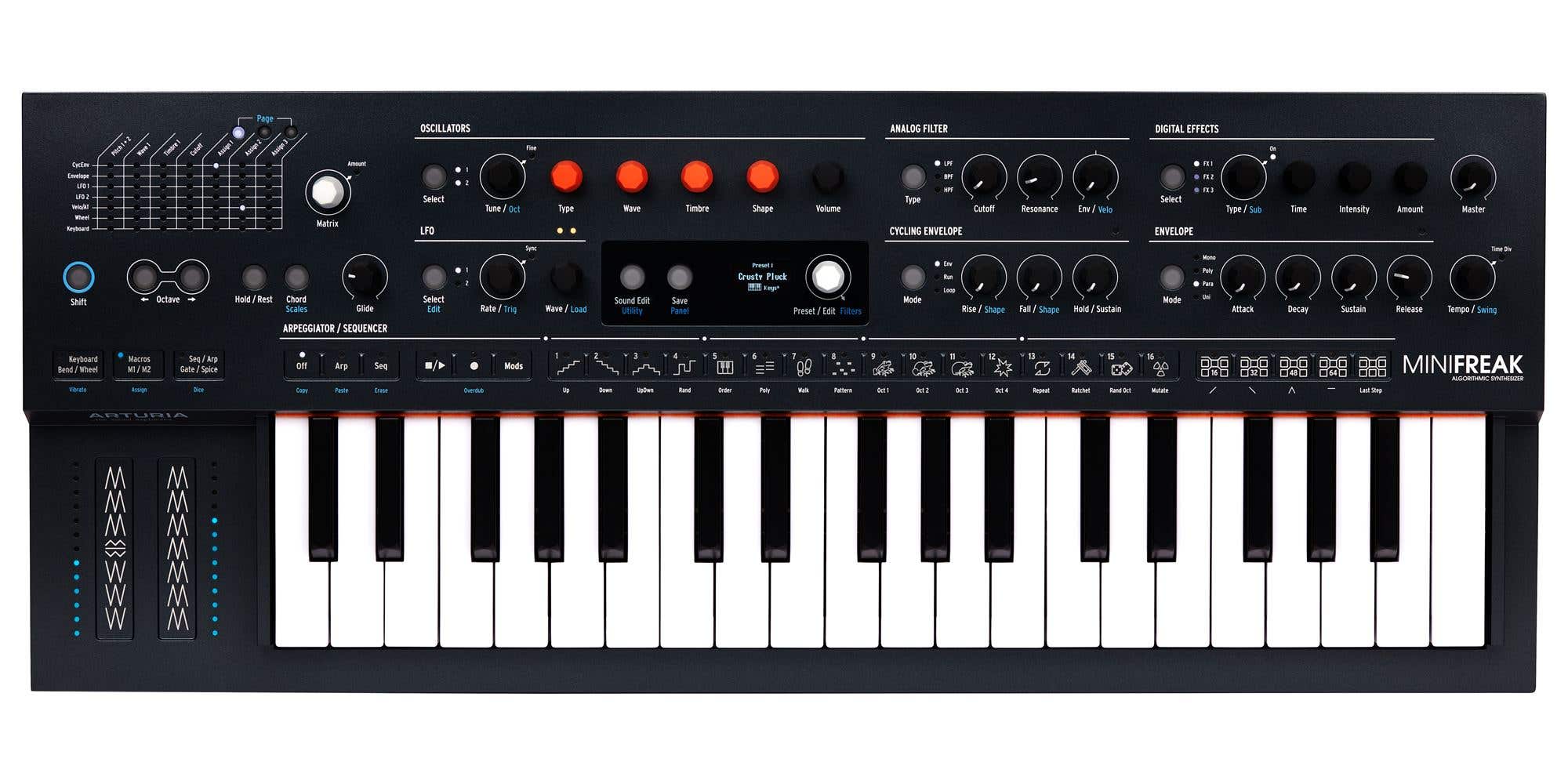 Arturia MiniFreak Keyboard Hybrid Synth