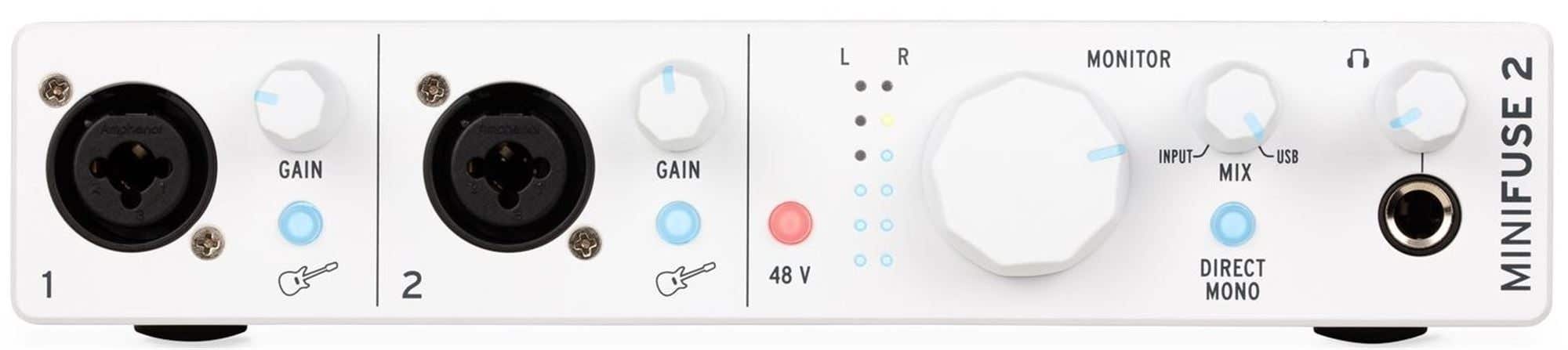 Arturia Minifuse 2 USB Audio Interface in White