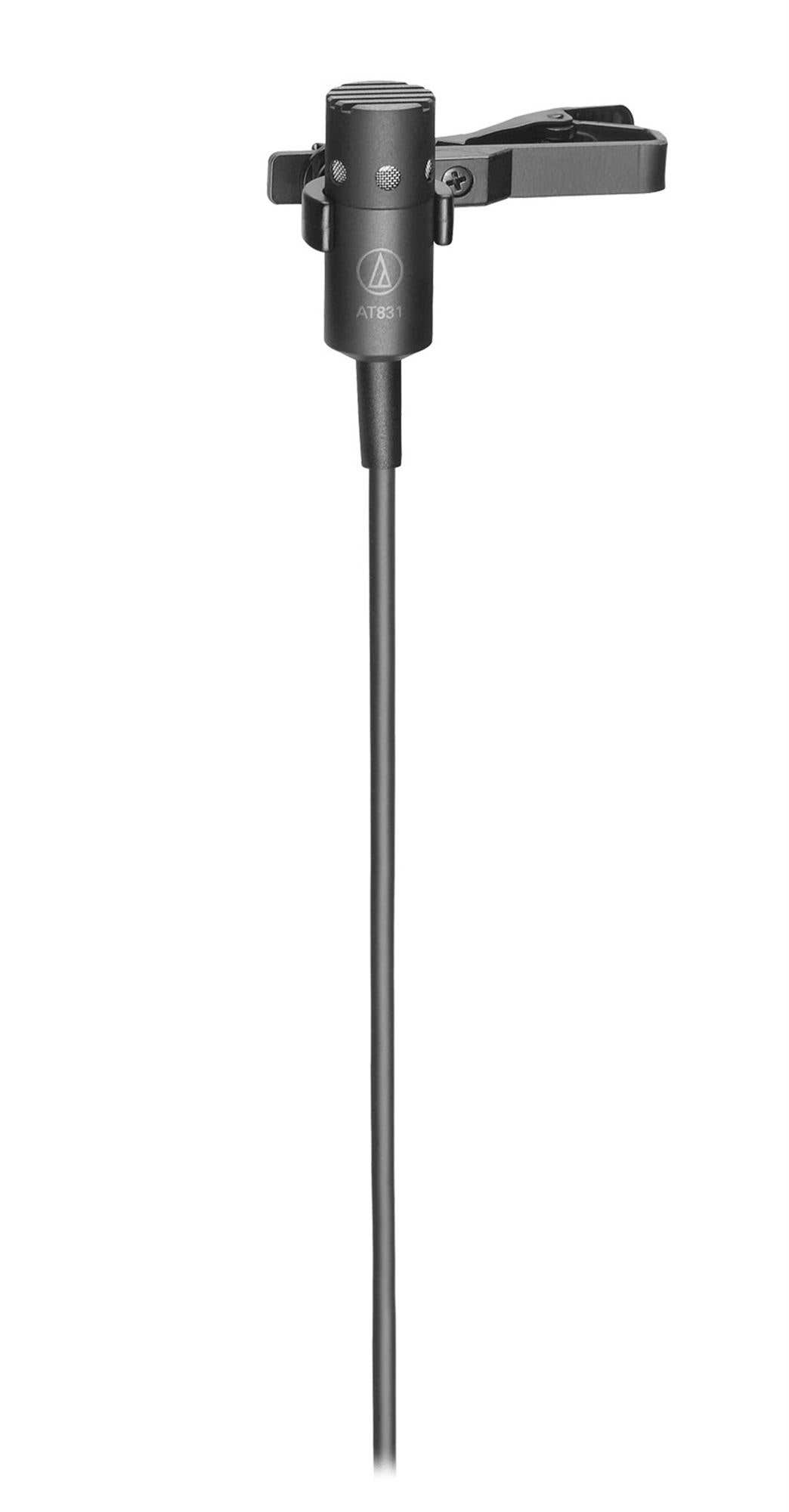 Audio-Technica AT831 Cardioid Condenser Microphone with TA3F Connector