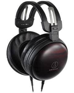 Audio Technica ATH-AWKT Closed-Back Wood Headphones Kokutan
