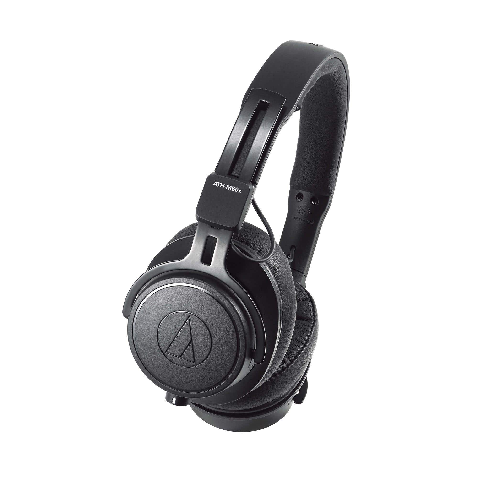 Audio Technica ATH-M60X Closed-Back Dynamic Monitor Headphones