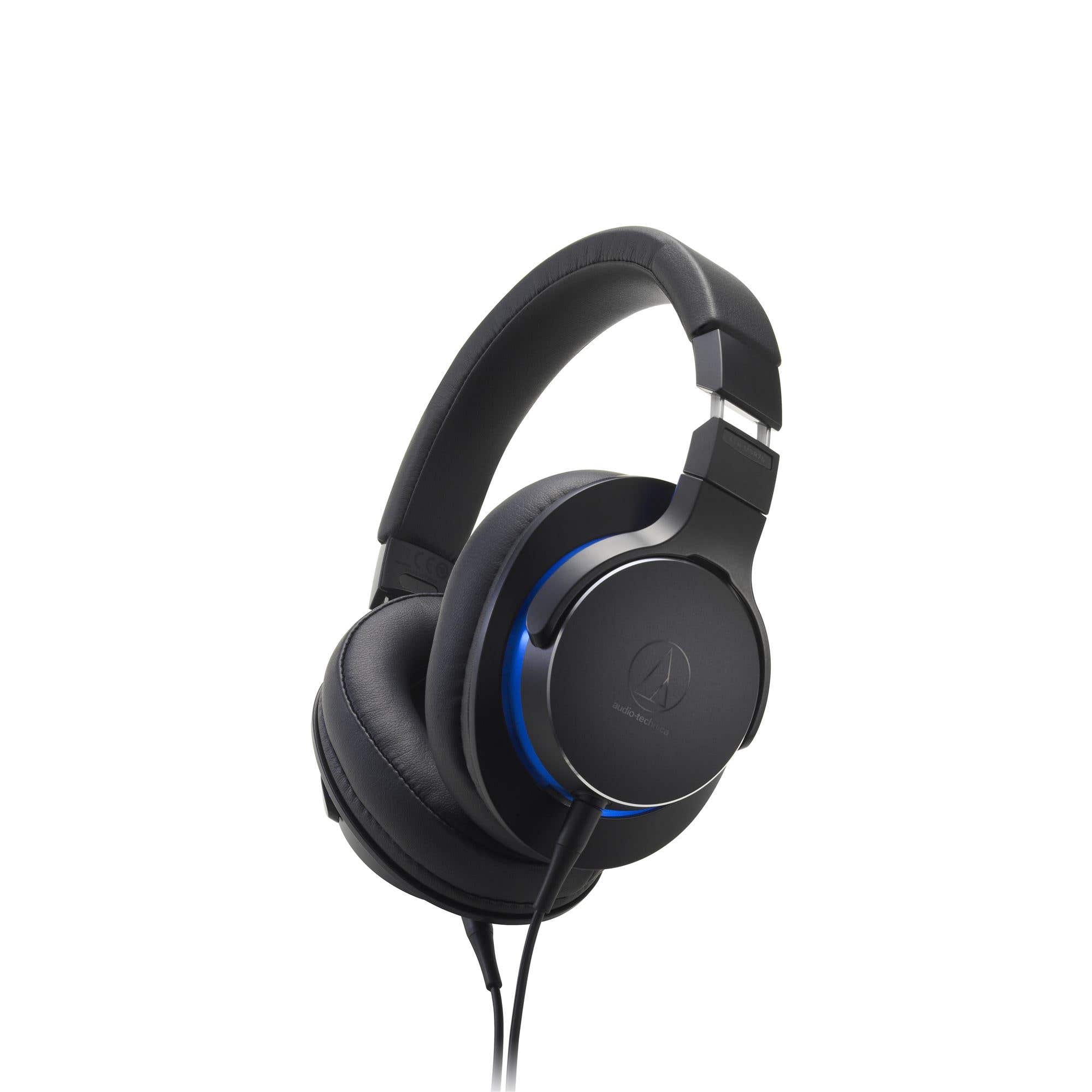 Audio Technica ATH-MSR7B Over-Ear High-Resolution Headphones Black