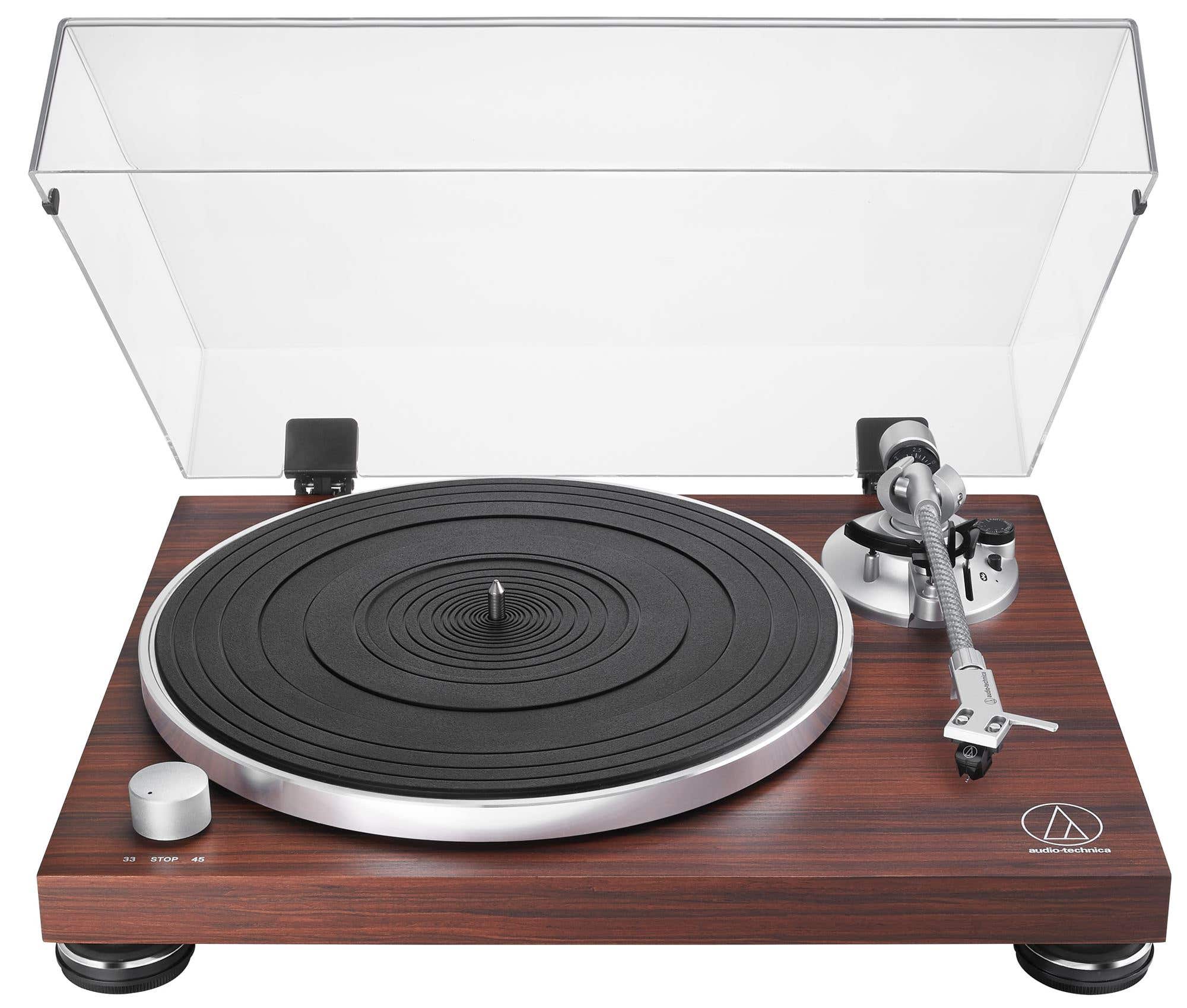 Audio Technica AT-LPW50BT-RW Turntable Rosewood