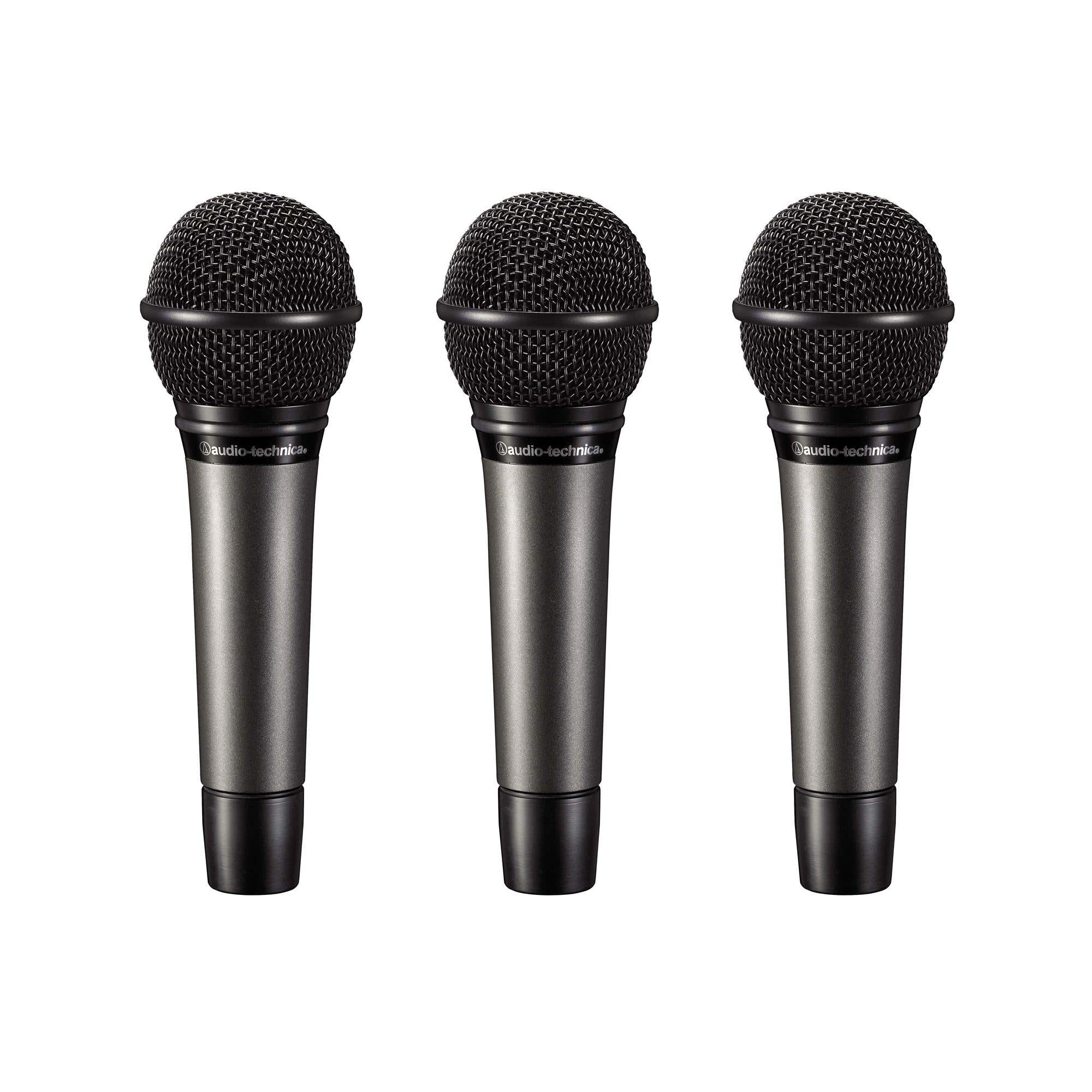 Audio Technica ATM510 3-Pack Dynamic Mics with Case