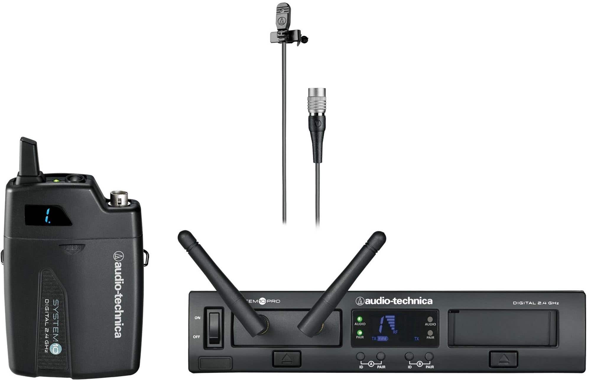 Audio-Technica ATW-1301/L System 10 PRO Lavalier Digital Wireless
