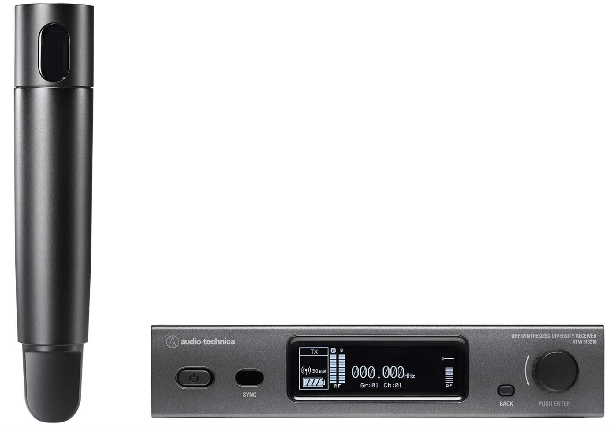 Audio Technica ATW-3212 3000 Series Wireless Handheld Microphone System