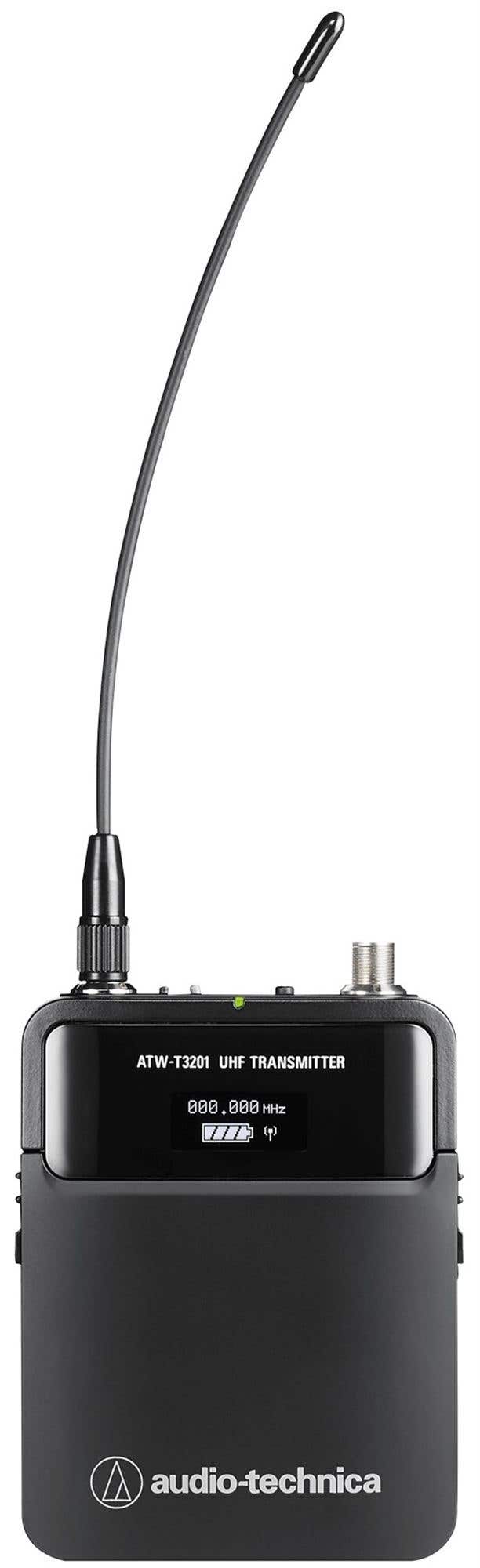 Audio-Technica ATW-T3201 3000 Series Bodypack Transmitter DE1