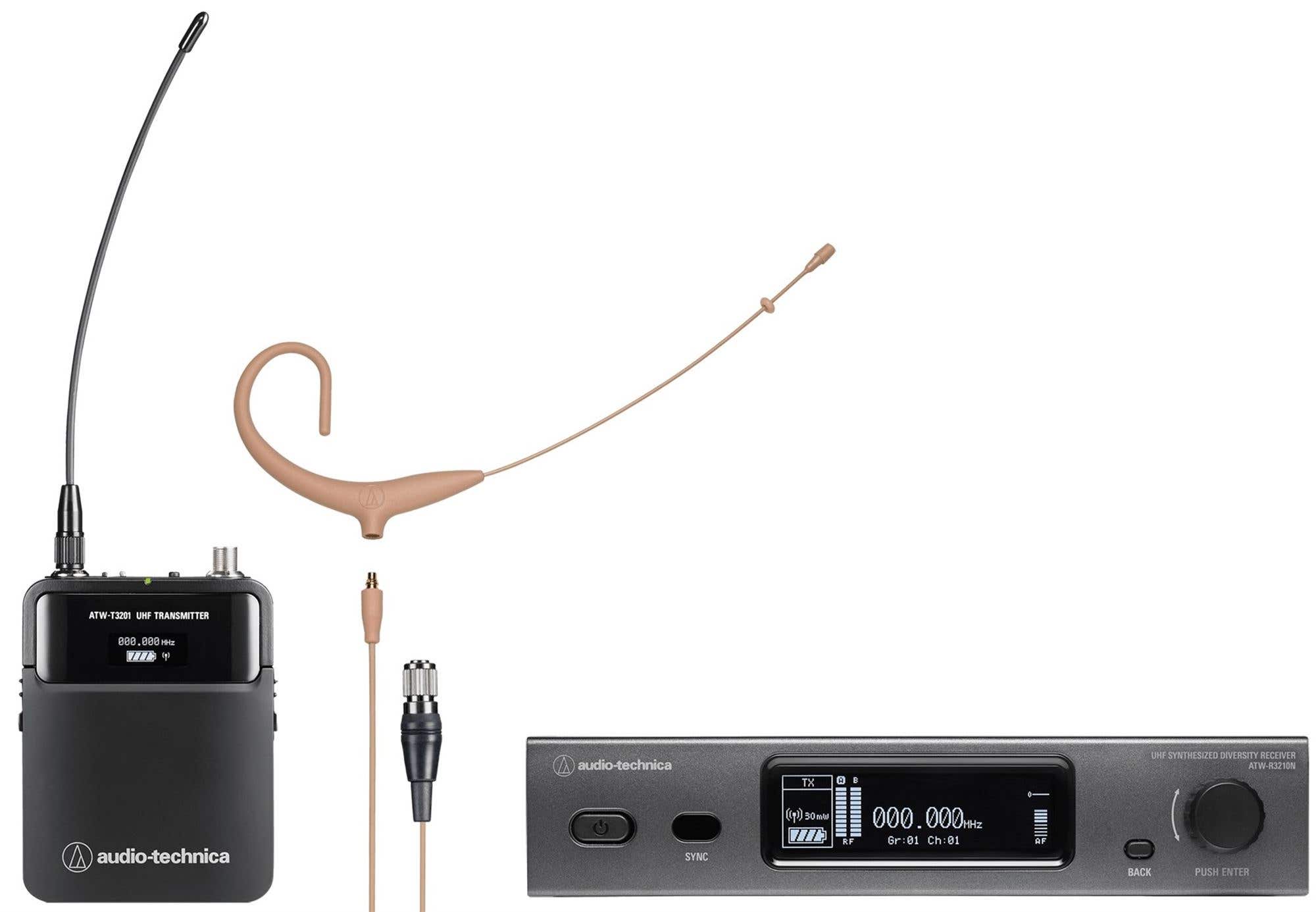 Audio-Technica ATW-3211N892XTH Wireless Headset System Network-Enabled