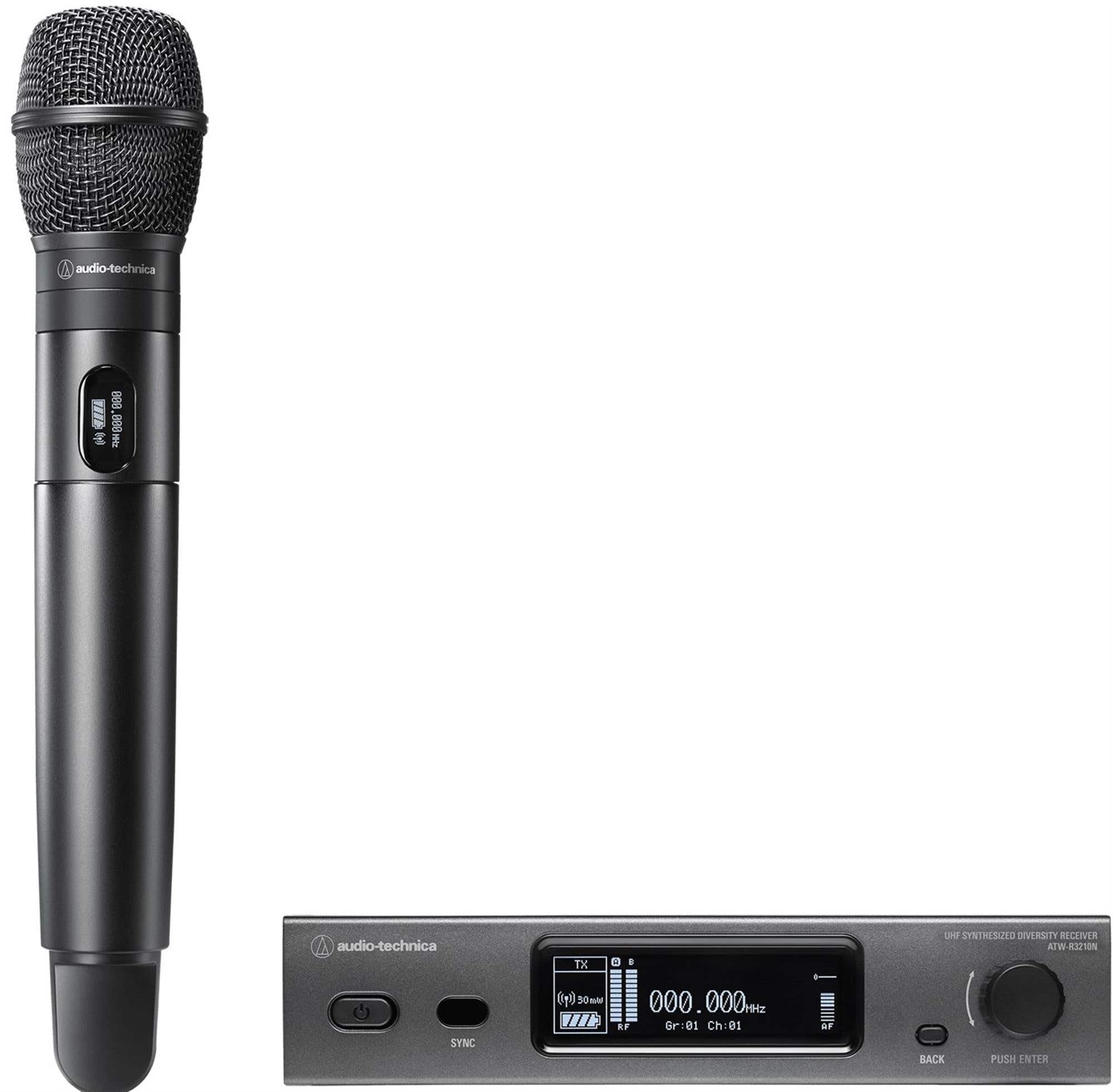 Audio Technica ATW-3212NC710 Wireless Handheld System Network-Enabled
