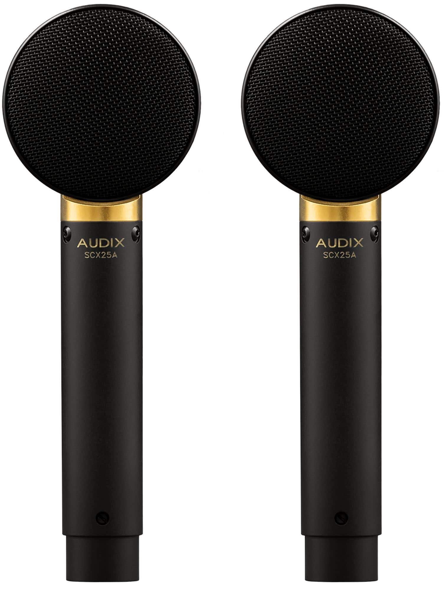 Audix SCX25A MP Large Diaphragm Condenser Microphones Matched Pair
