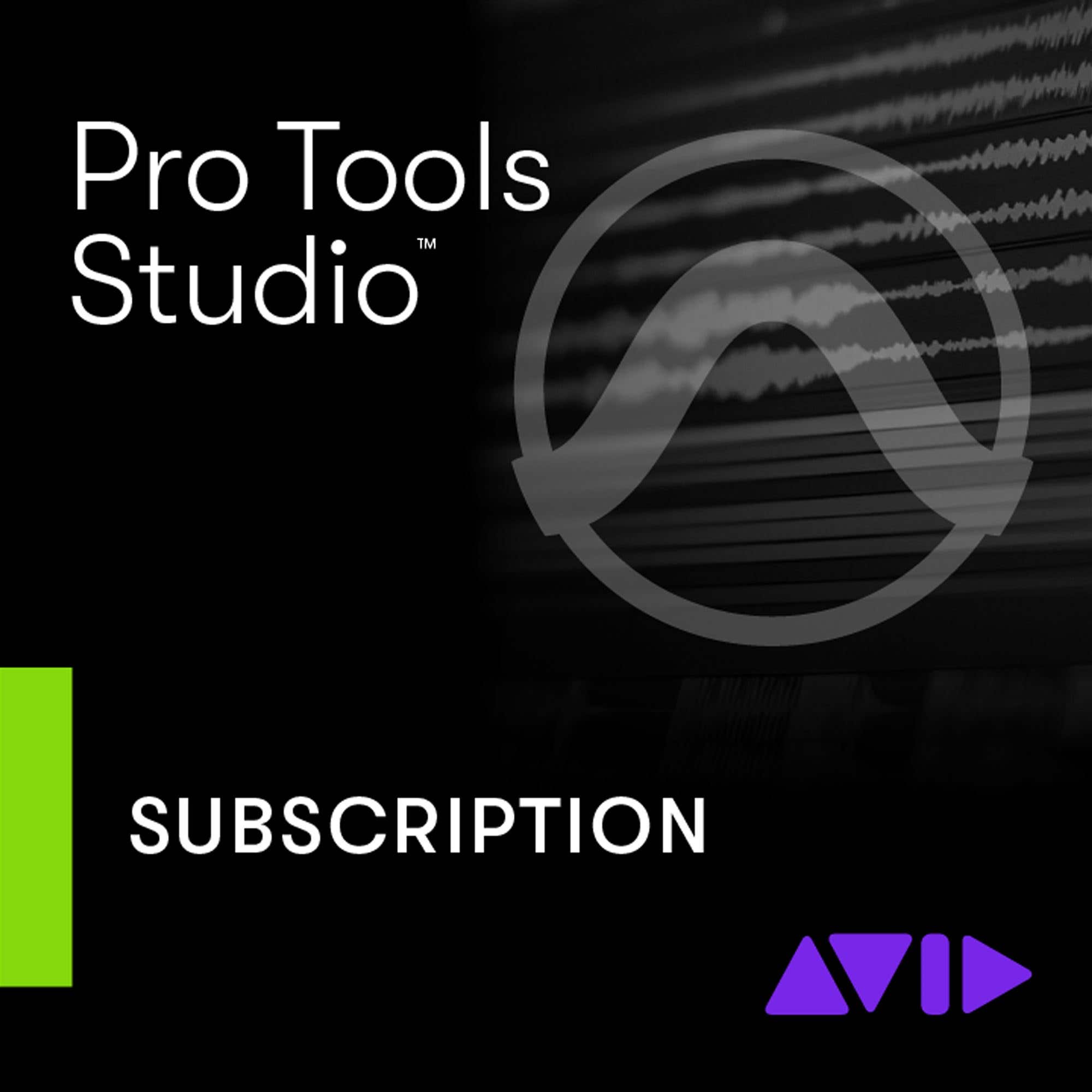 Avid Pro Tools Studio 1 Year Subscription - Download