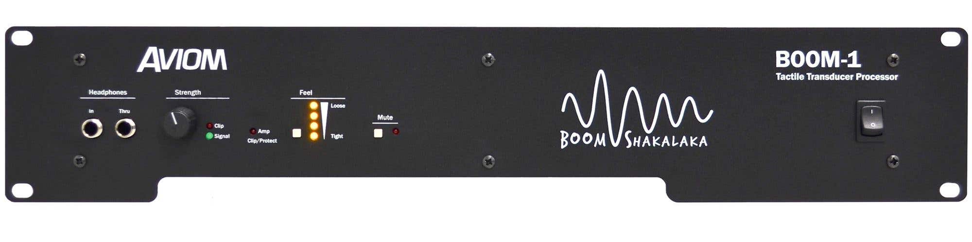 Aviom BOOM-1 Tactile Transducer Processor Amp