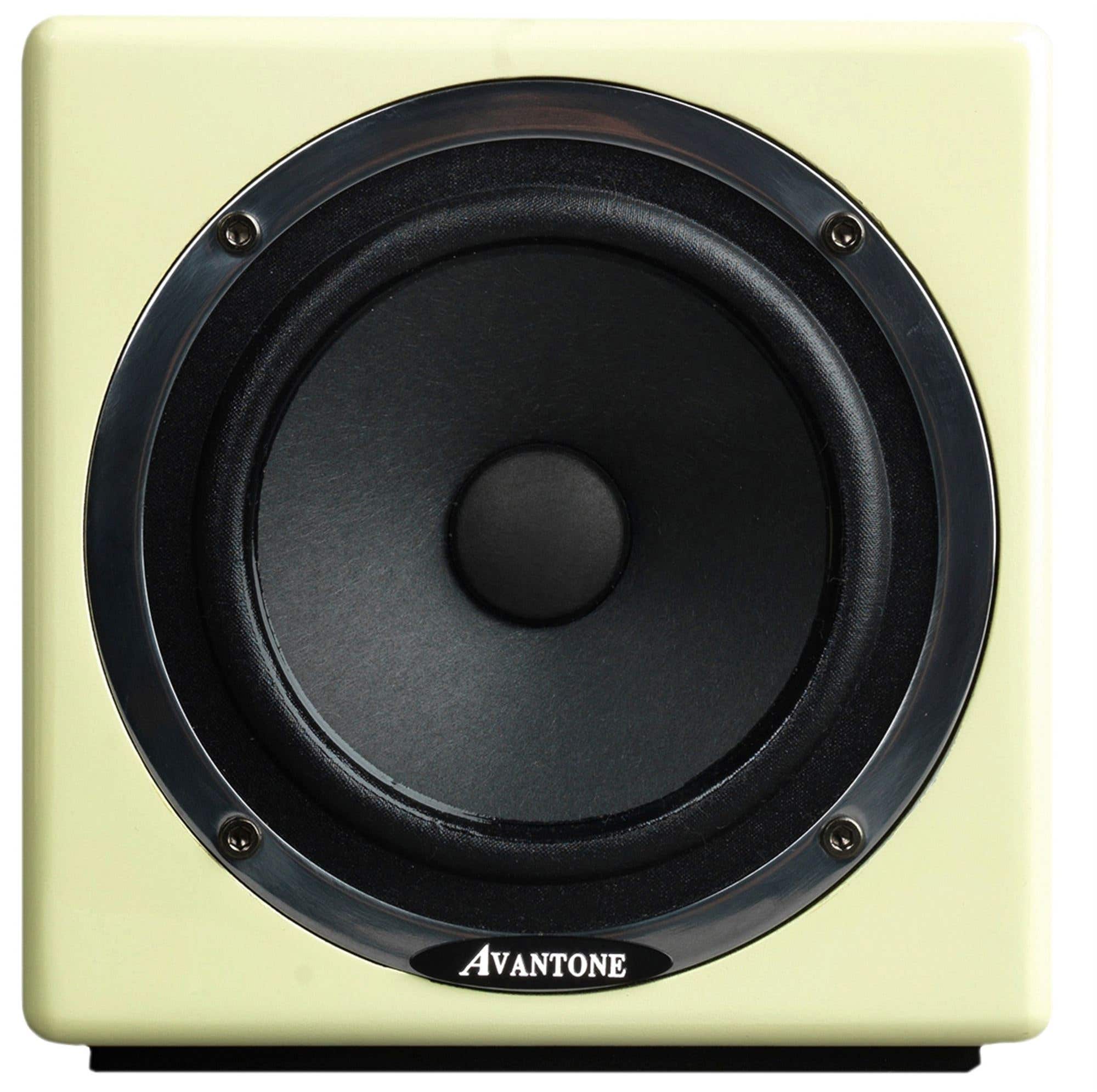 Avantone Pro MixCube MonoBLOK Active Single Studio Monitor ButterCream