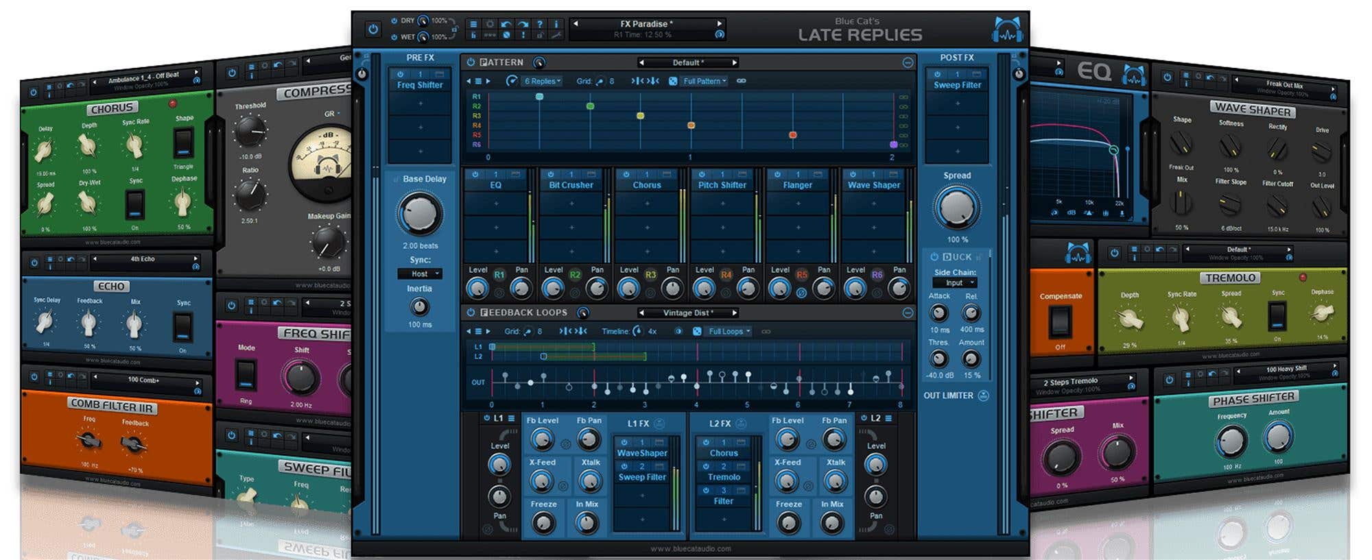 Blue Cat Audio Late Replies Audio Plugin Download
