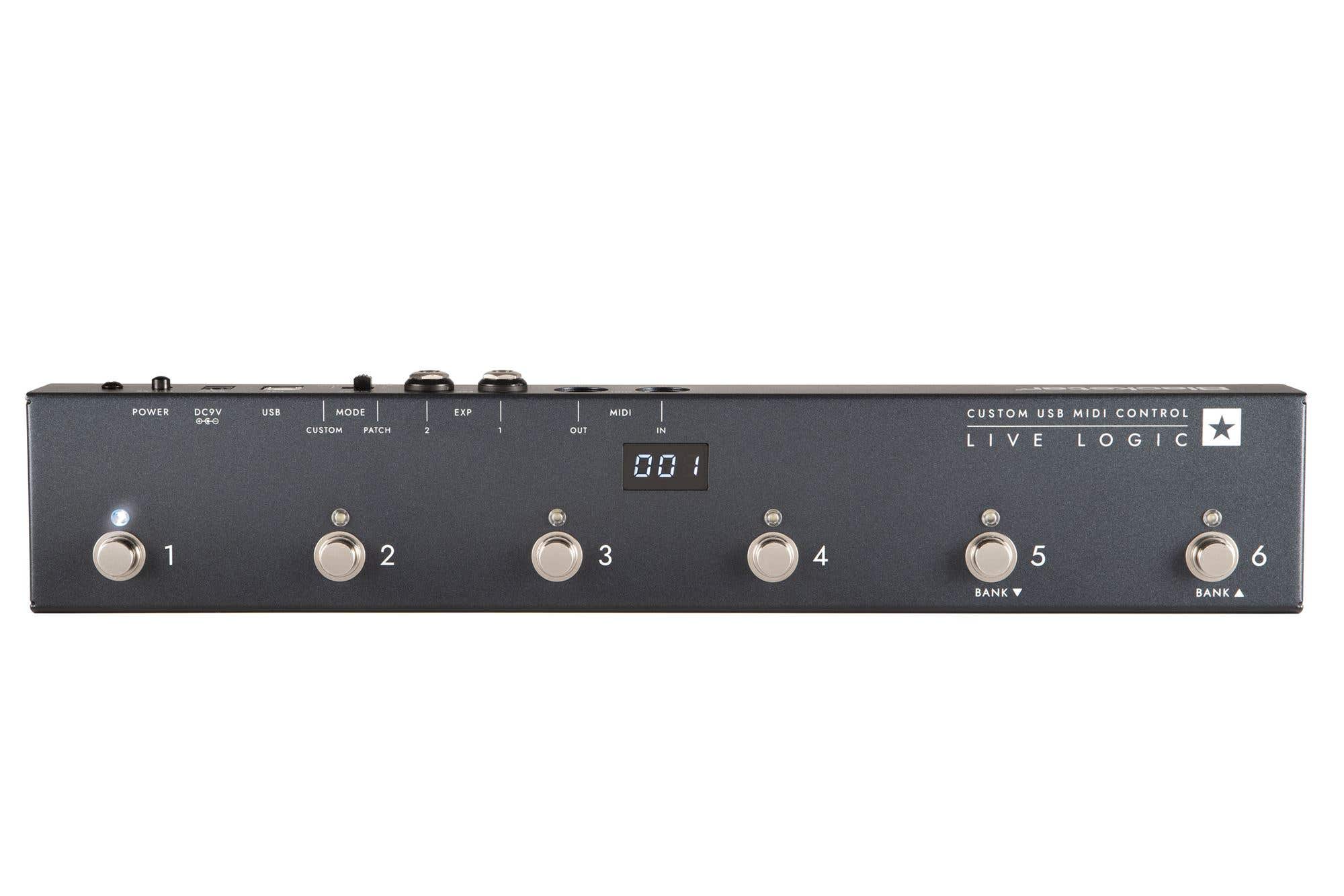 Blackstar Live Logic 6 Button Midi Foot Controller