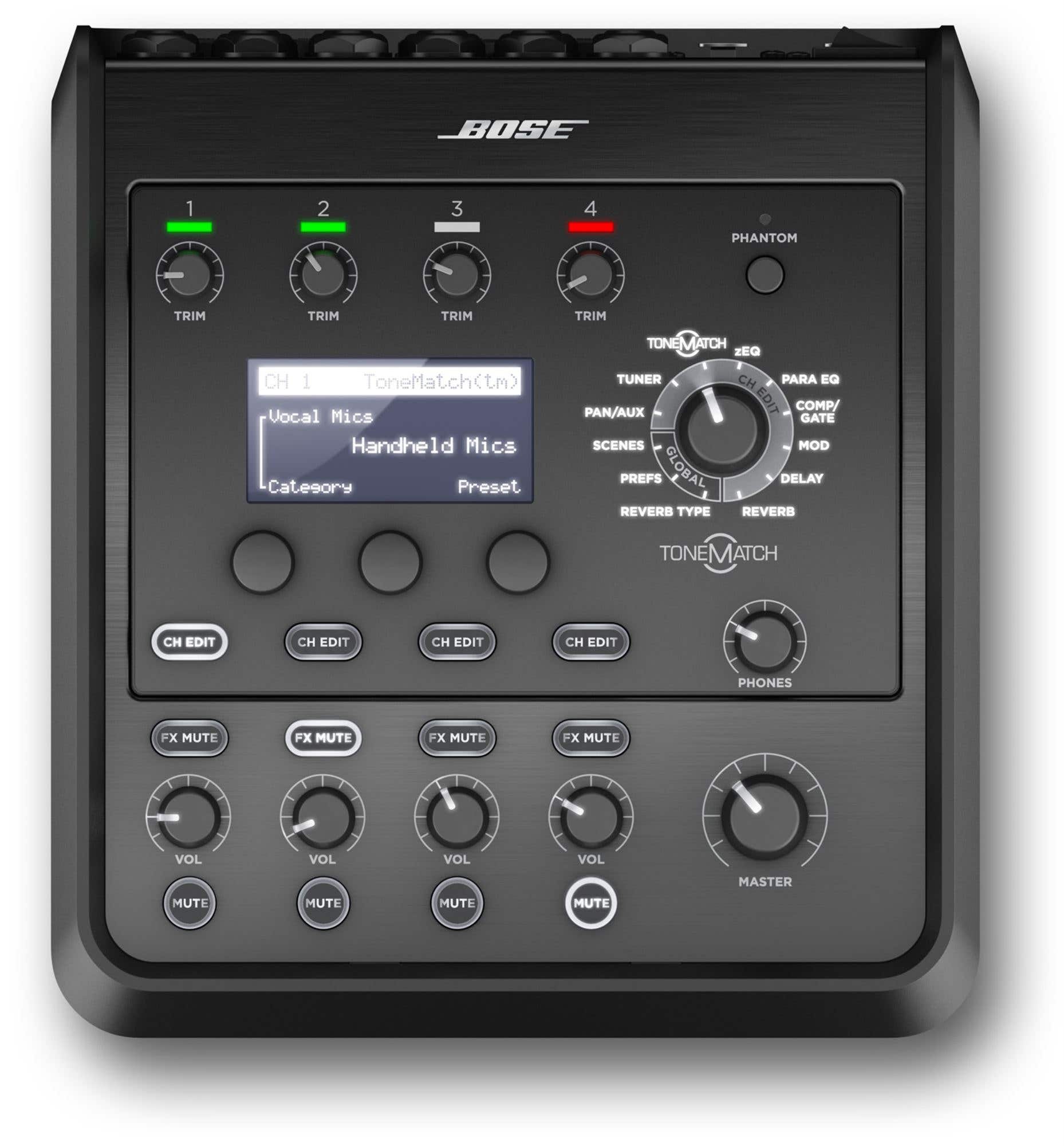 Bose T4S ToneMatch Compact 4 Channel Digital Mixer